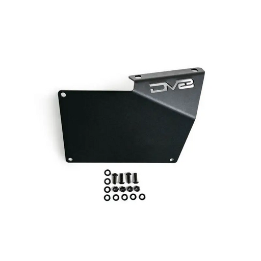 DV8 Offroad 21-22 Ford Bronco Front Bumper License Plate Relocation Bracket with screws