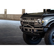 DV8 Offroad Black Truck Bull Bar with Big Tire for Ford Bronco