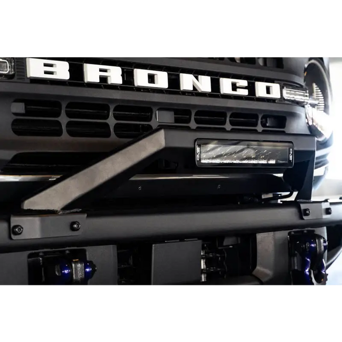 DV8 Offroad black bumper with ’on it’ for Ford Bronco Factory Modular Front Bumper Bull Bar