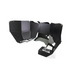 DV8 Offroad 21-22 Ford Bronco Front Inner Fender Liners with black folding desk viewed from front and back