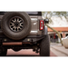 Black Jeep with black tire cover rear bumper for 21-22 Ford Bronco FS-15 Series by DV8 Offroad