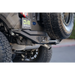 Close up of vehicle with license plate on DV8 Offroad 21-22 Ford Bronco FS-15 Series rear bumper.