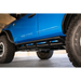 Blue lifted truck with large tire - DV8 Offroad FS-15 Series Rock Sliders