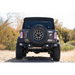 Black Jeep with MTO Series Tire Cover on DV8 Offroad Bumper