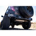 Black Jeep with big tire on road, DV8 Offroad 21-22 Ford Bronco MTO Series Rear Bumper