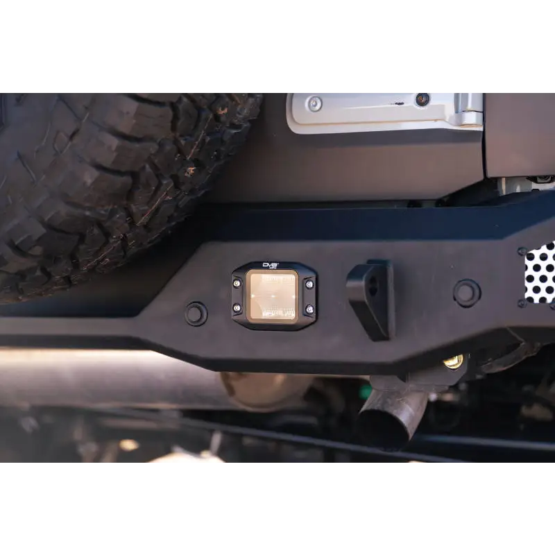 DV8 Offroad Ford Bronco MTO Series Rear Bumper with Bumper Mount