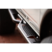 Person playing music on keyboard with DV8 Offroad 21-22 Ford Bronco OE Plus Series Side Steps.