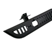 Black bumper with number plate on DV8 Offroad Ford Bronco OE Plus Series Side Steps.