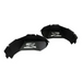 Black windshield covers for BMW E-Type - DV8 Offroad 21-22 Ford Bronco Lightweight Aluminum Rear Inner Fender Liners