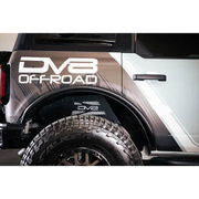 Ford Bronco Rear Inner Fender Liners with Black and White Decal
