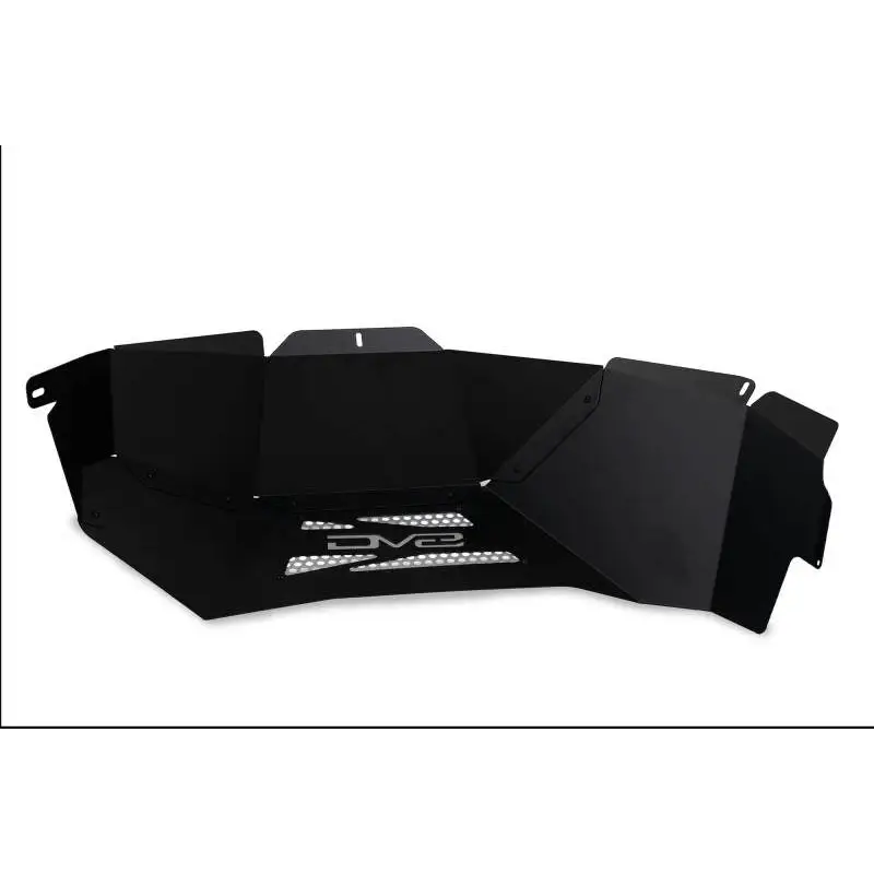 Black plastic front car cover for Ford Bronco rear inner fender liners.