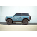 Blue Ford Bronco 2-Door with Pinch Weld Covers