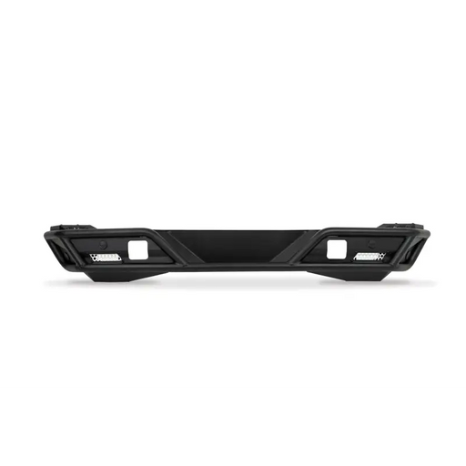 Front bumper cover for Toyota displayed in DV8 Offroad 21-23 Ford Bronco Competition Series Rear Bumper.