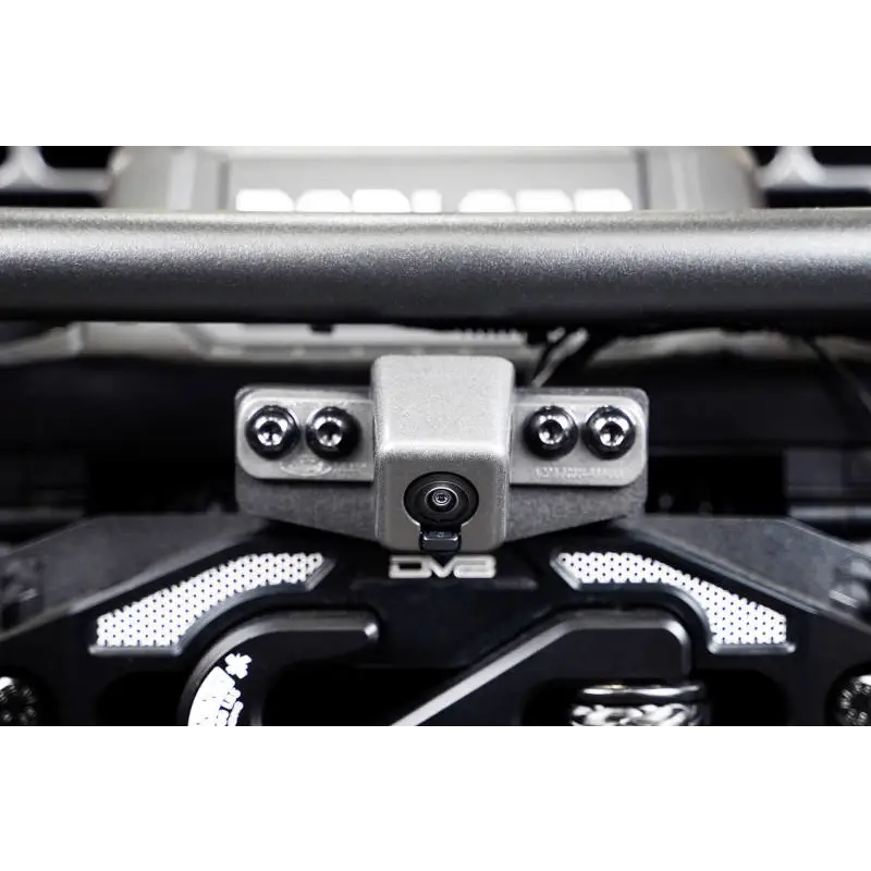 DV8 Offroad Ford Bronco front camera relocation bracket with metal handle