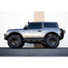 Silver truck parked in front of building - DV8 Offroad Ford Bronco Rock Sliders