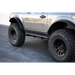 Silver truck with black tire - DV8 Offroad Ford Bronco rock sliders