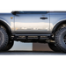 Grey truck with large tire - DV8 Offroad Ford Bronco Rock Sliders