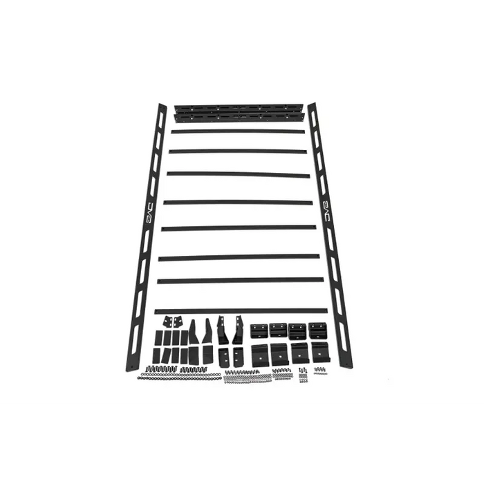 DV8 Offroad Ford Bronco Hard Top Roof Rack with front bumper kit