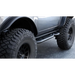 Black truck with large tire - DV8 Offroad 21-23 Ford Bronco OE Plus 2-Door Side Steps