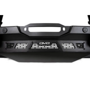 DV8 Offroad Spec Series Front Bumper with Skid Plate and Light Bar for Ford Bronco - Black Front Bumper Cover Removed
