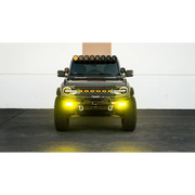 DV8 Offroad 21-23 Ford Bronco Spec Series Front Bumper with LED light bar