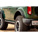 Green truck with license plate, DV8 Offroad Ford Bronco Tube Fender Flares