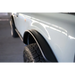 White truck with black rim and tire - DV8 Offroad Ford Bronco Fender Flares