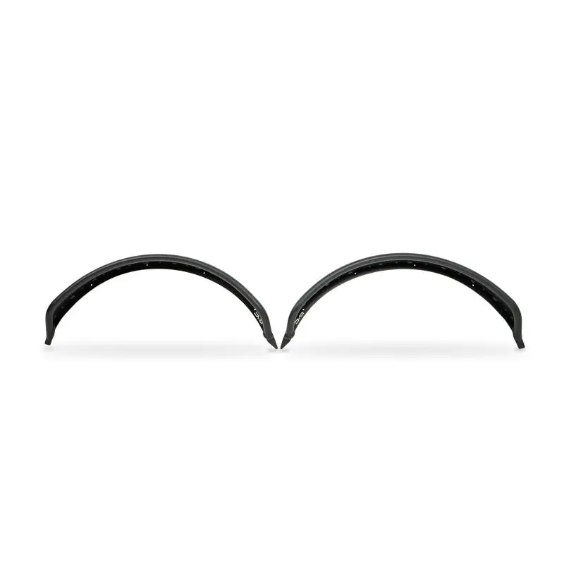 DV8 Offroad black plastic fender flares for Ford Bronco