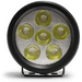 DV8 Offroad 3.5in Round 16W LED Driving Light with Four Green LEDs