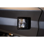 DV8 Offroad Elite Series 3in Cube LED Light: Close up of LEDs on truck.
