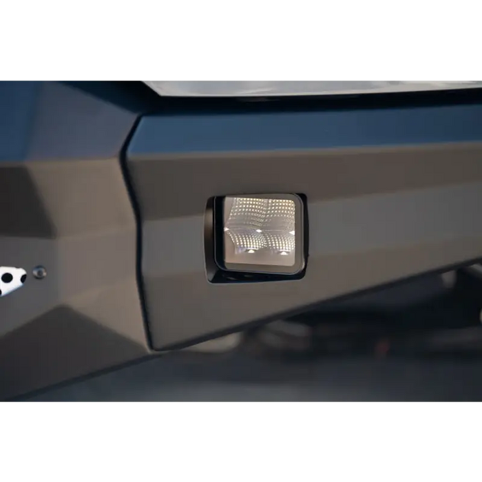 DV8 Offroad Elite Series Lights: Front Bumper Plate Light Close-up