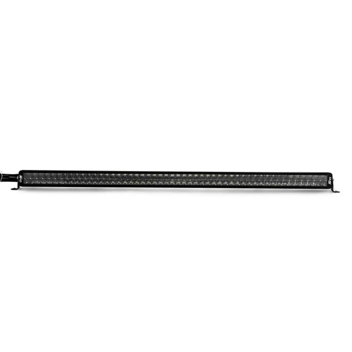 DV8 Offroad Elite Series 52in Light Bar - Black LED Strip on White Background