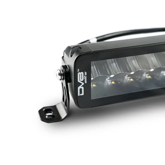 Front view of DV8 Offroad Elite Series 500W LED Light Bar in Black