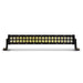 DV8 Offroad BRS Pro Series 20in Light Bar with black, yellow, and white lights.