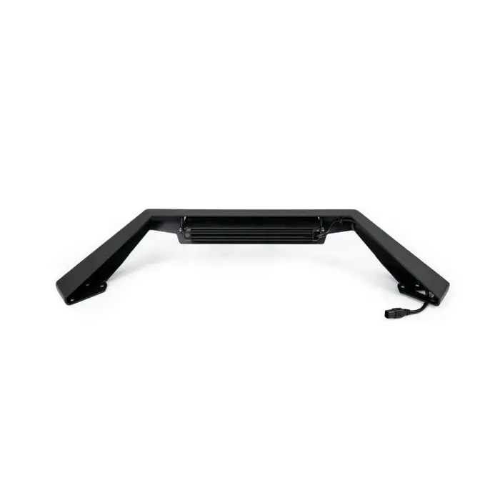 DV8 Offroad black front bumper for Jeep with Elite Series Light Bar