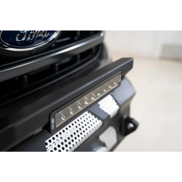 DV8 Offroad Elite Series front bumper plate featuring 45W Flood/Spot LED.minLength Light Bar