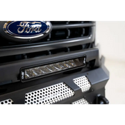 DV8 Offroad Elite Series front bumper plate with Ford logo