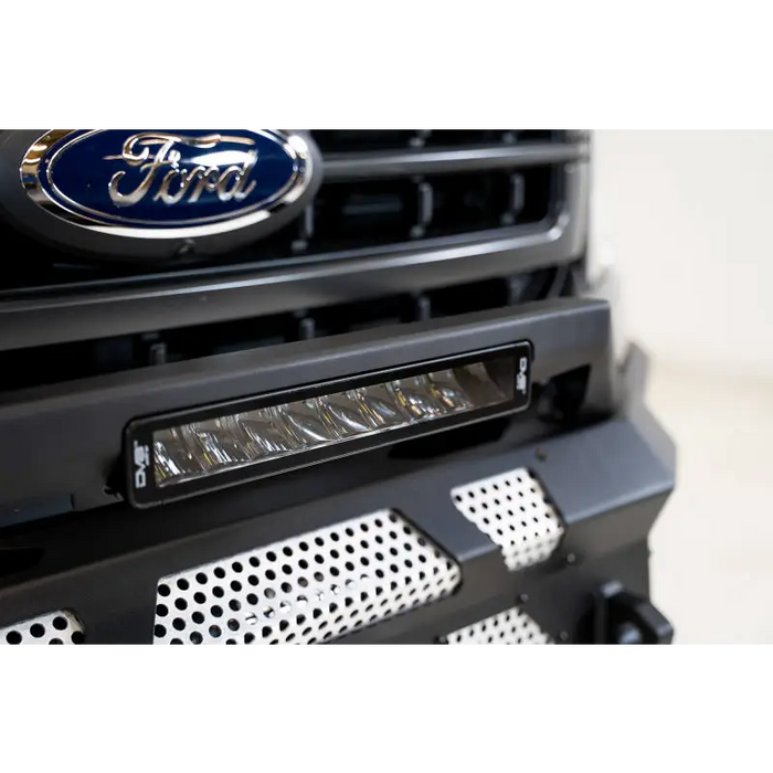 DV8 Offroad Elite Series front bumper plate with Ford logo