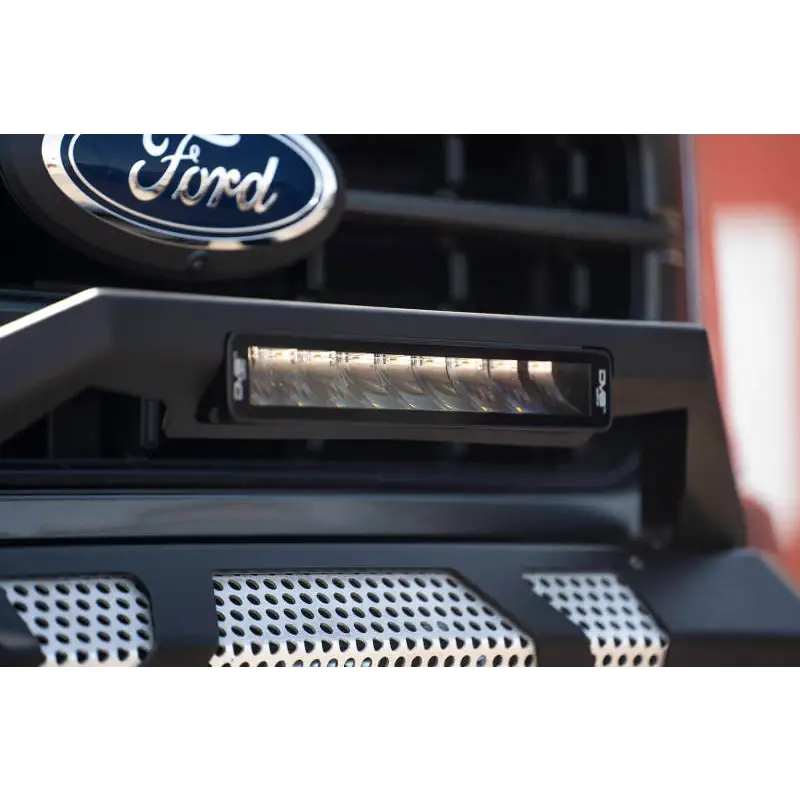 DV8 Offroad Elite Series Ford logo grille light bar - SEO-friendly alt text