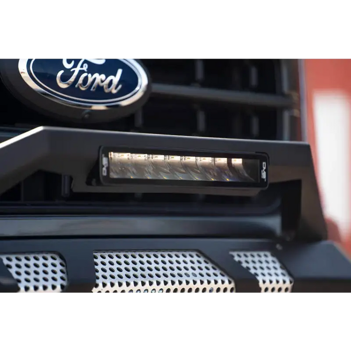 DV8 Offroad Elite Series Ford logo grille light bar - SEO-friendly alt text