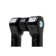 Black bike light accessory for Elite Series D-Ring Shackles.
