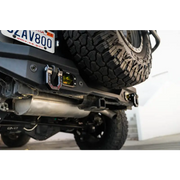 DV8 Offroad Elite Series D-Ring Shackles - Rear Bumper Mount View