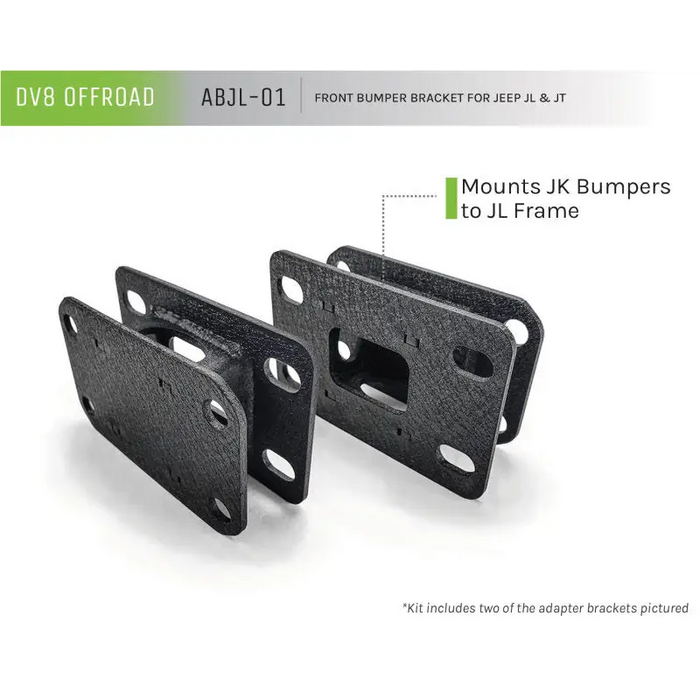 DV8 Offroad Jeep Wrangler TV Mounting Brackets