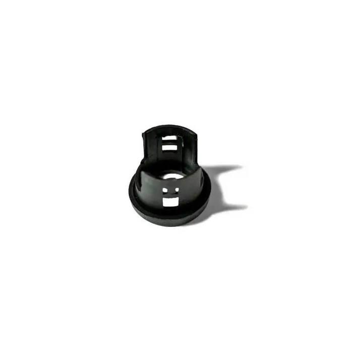 Black plastic knob with white background for DV8 Offroad Jeep/Dodge/RAM Front Bezel & Rear Clip Replacement Kit for MOPAR sensors