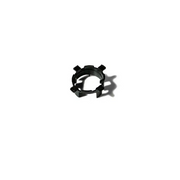 Black ring with shadow - DV8 Offroad Jeep/Dodge/RAM Front Bezel & Rear Clip Replacement Kit for MOPAR Sensors