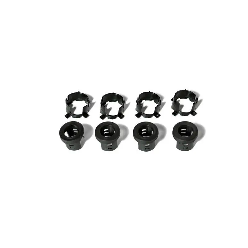 Black plastic screws for DV8 Offroad Jeep/Dodge/RAM Front Bezel & Rear Clip Replacement Kit - Set of 4