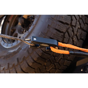 DV8 Offroad Pocket Fairlead with Cable for Synthetic Rope Winches