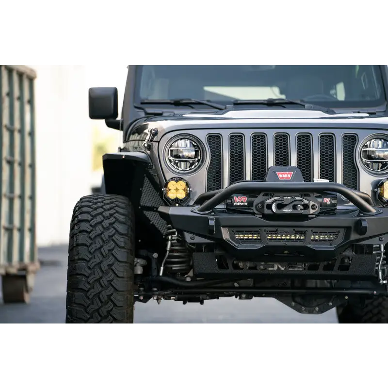 DV8 Offroad Pocket Fairlead For Synthetic Rope Winches’ front bumper bumper.