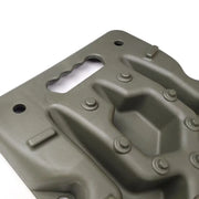 DV8 Offroad Recovery Traction Boards - Close Up of Olive Carry Bag