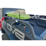 DV8 Offroad Recovery Traction Boards with Carry Bag - Olive, green box truck